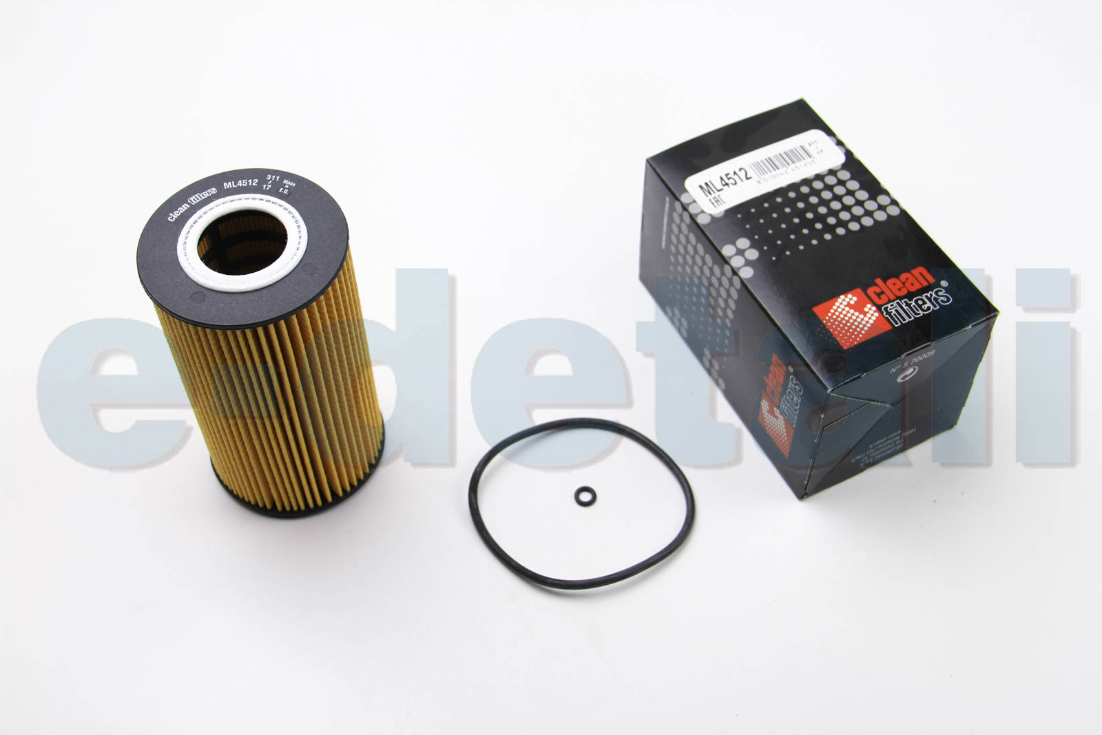 ML4512 CLEAN FILTERS Фильтр масла E/S/M/G 400CDI W211/220 OM628